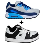 Kit 2 Tênis Infantil Mini Max AIR + Tênis Infantil DC Shoes Skatista - Imagem 21