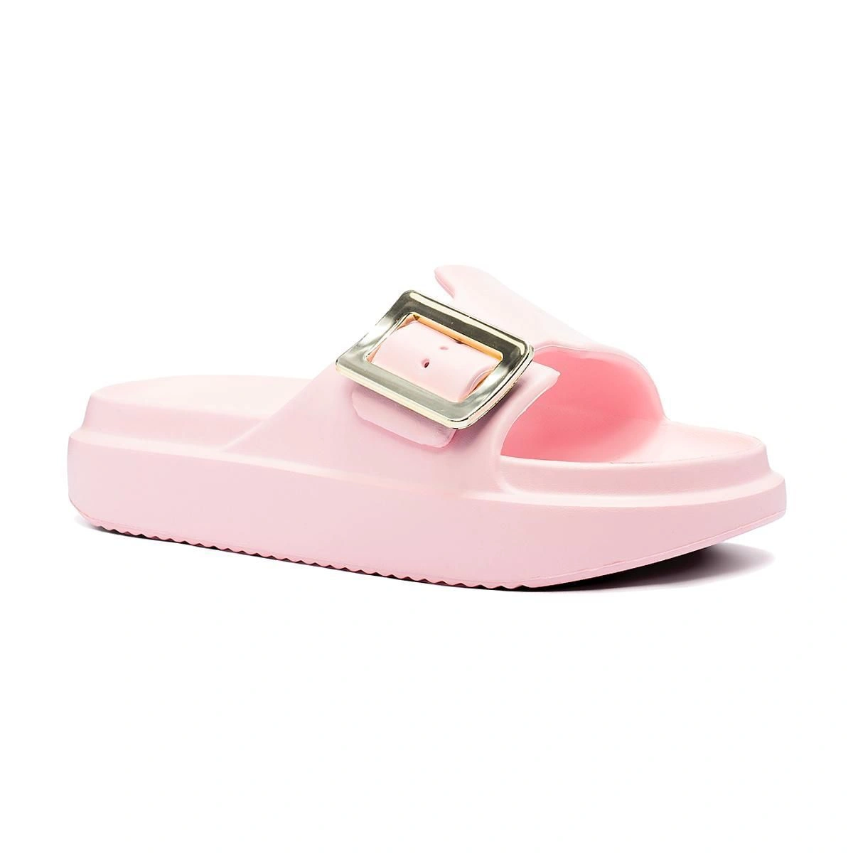 19ae870b-dc7b-56ca-a496-79dbcc7af7cf.webp Chinelo Feminino 100% EVA Confortável com Enfeite Metalizado - Imagem 3