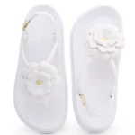 Sandália Feminina Nuvem PodLinda Flor Leve e Confortável - Imagem 7