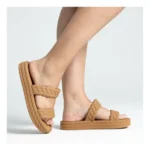 Sandália Papete Feminina Plataforma Ortopedica Marrocos - Imagem 19