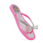 Chinelo Feminino Metalizado com Laço - Imagem 6