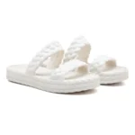 Sandália Papete Feminina Plataforma Ortopedica Marrocos