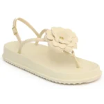 Sandália Feminina Nuvem PodLinda Flor Leve e Confortável - Imagem 13