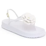 Sandália Feminina Nuvem PodLinda Flor Leve e Confortável - Imagem 5