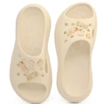 Chinelo Feminino Slide Nuvem com Botons - Imagem 17