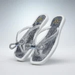 Chinelo Feminino Metalizado com Laço - Imagem 3