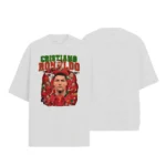 Camiseta Masculina Oversized CR7 Portugal Estilo Confortável - Imagem 18