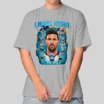 Camiseta Masculina Oversized D3 Estilo Messi Argentina - Imagem 15