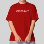Camiseta Masculina Oversized Off White TM - Imagem 4