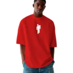 Camiseta Masculina Oversized Billie Eilish Logo - Imagem 7