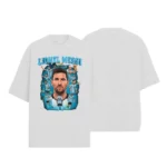 Camiseta Masculina Oversized D3 Estilo Messi Argentina - Imagem 17