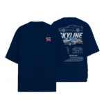 Camiseta Masculina Oversized Skyline R34 Estilo e Conforto - Imagem 6