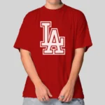 Camiseta Masculina Oversized Los Angeles D3 Streetwear Premium - Imagem 7