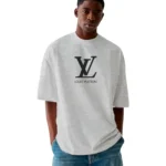 Camiseta Masculina Oversized Louis Vuitton - Imagem 17