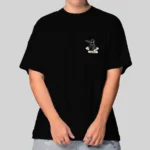 Camiseta Oversized Masculina D3 Streetwear Estilo Moderno - Imagem 4