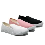 Kit 3 Tênis Feminino Slip On Casual - Imagem 5