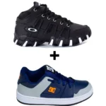 Kit 2 Tênis Infantil DC Shoes Skatista + Tênis Infantil Botinha Oakley - Imagem 2