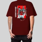 Camiseta Masculina Oversized Cristiano Ronaldo - Imagem 10