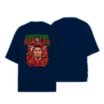Camiseta Masculina Oversized CR7 Portugal Estilo Confortável - Imagem 6