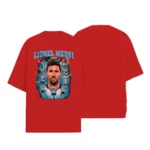 Camiseta Masculina Oversized D3 Estilo Messi Argentina - Imagem 9