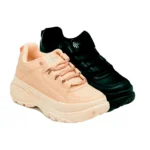 Kit 2 Tênis Plataforma Feminino Bufalo London - Imagem 4