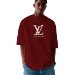 Camiseta Masculina Oversized Louis Vuitton - Imagem 14