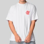 Camiseta Masculina Oversized Flamengo - Imagem 5