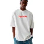 Camiseta Masculina Oversized Supreme - Imagem 13