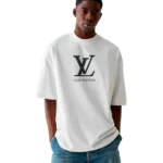 Camiseta Masculina Oversized Louis Vuitton - Imagem 2