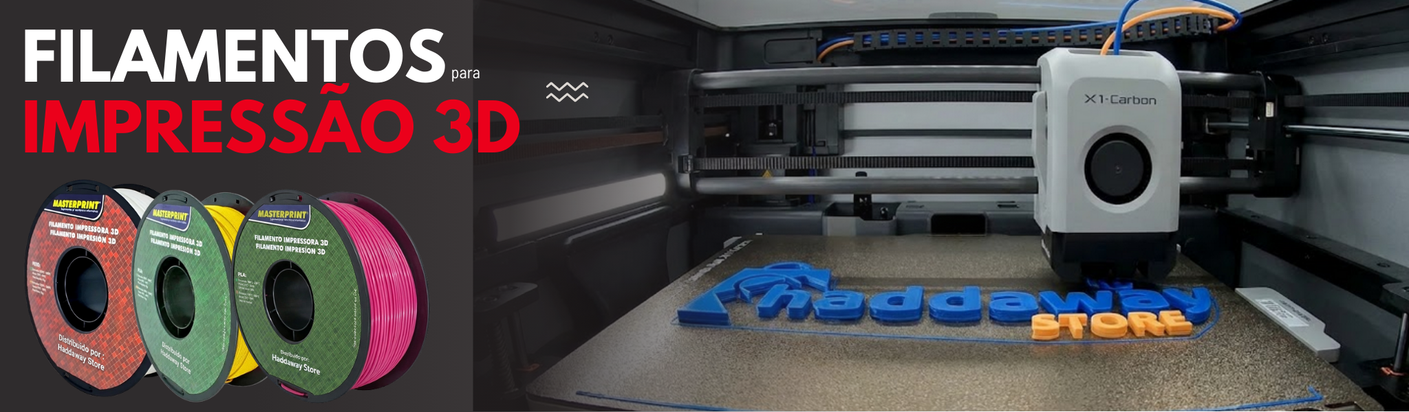 Haddaway-filamentos LInha de filamentos para impressão 3D