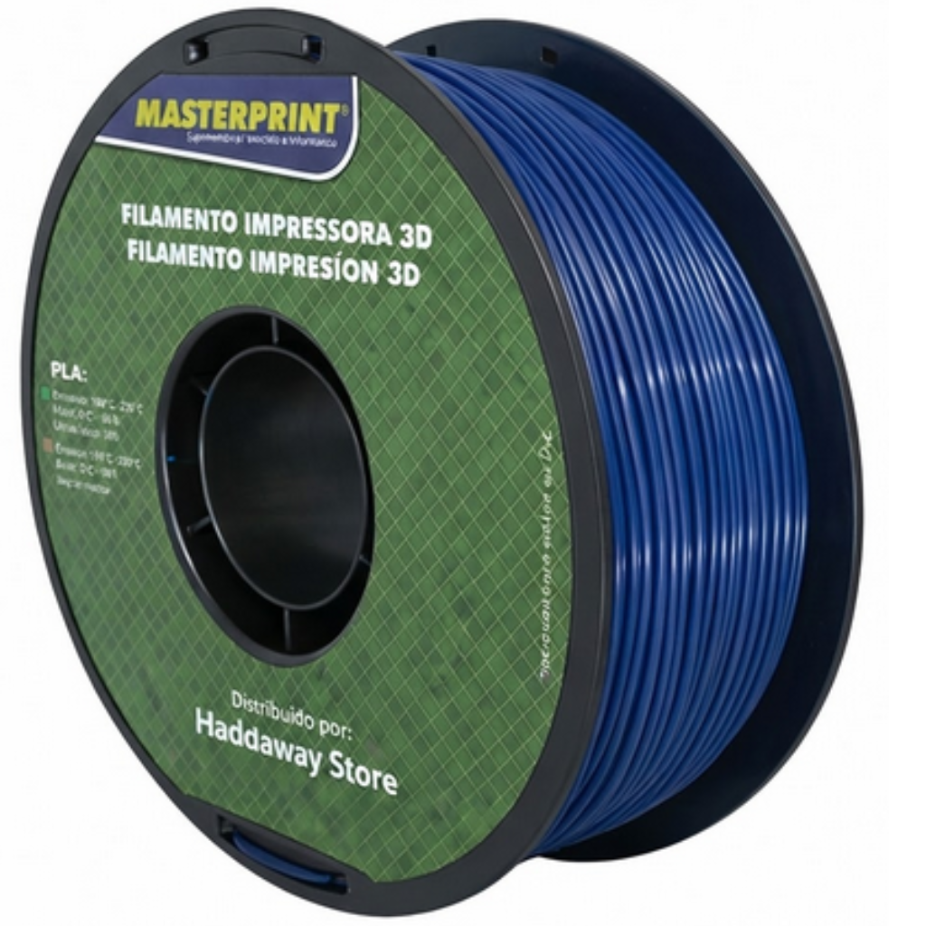 Filamento de Impressão 3D ABS Premium 1,75mm 1Kg Masterprint