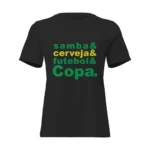 Camisa Feminina Baby Look Brasil Varias Estampas III - Imagem 20