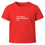 Camiseta Infantil Menino Dia dos Pais Cervejeiro Churrasqueiro Pai - Imagem 10