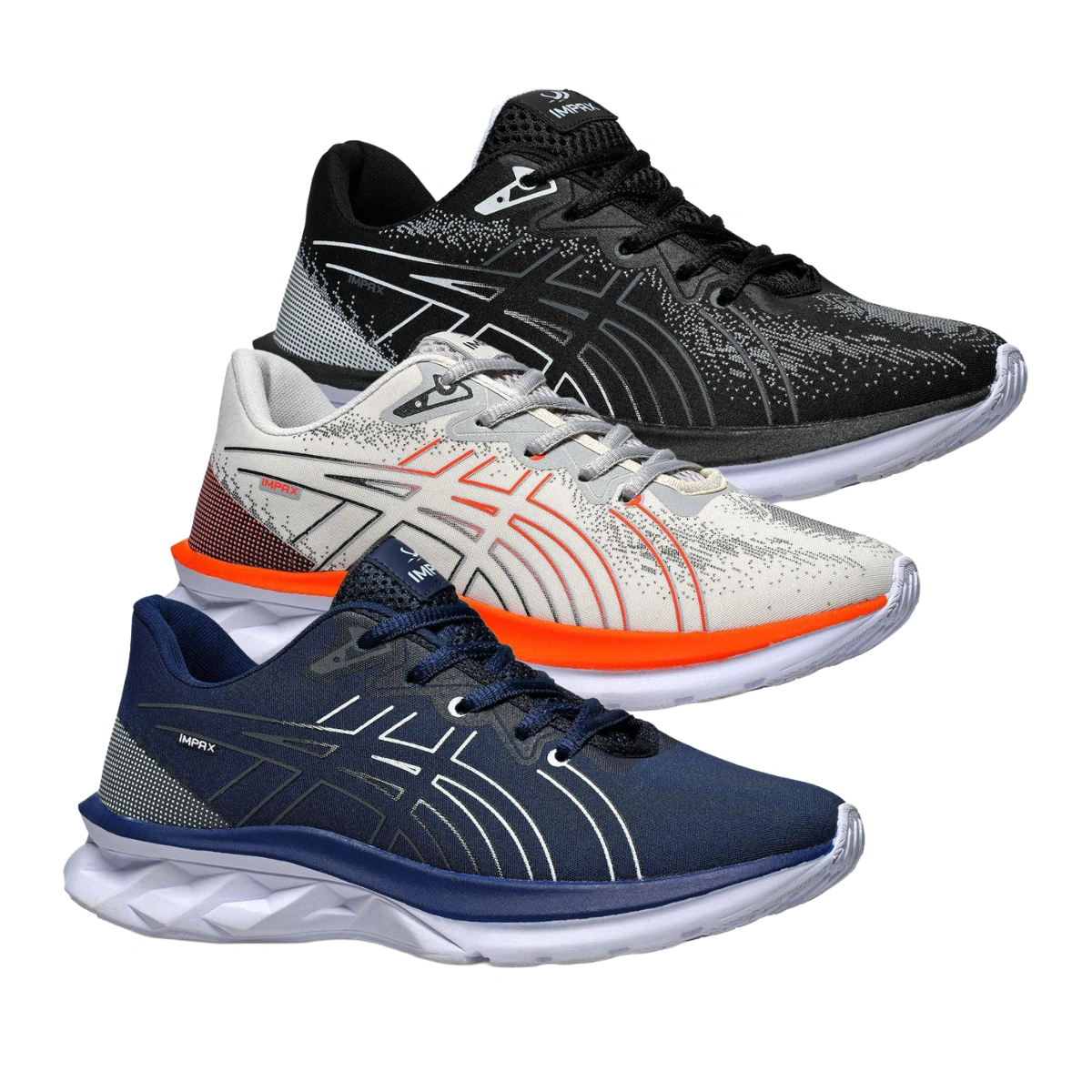 Kit 3 Tênis Masculino Abuzze Estiloso Esportivo Academia Leve Confortável Kit 3 Tênis Masculino Abuzze Estiloso Esportivo Academia Leve Confortável