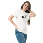 Camisa Feminina Baby Look VW Alfinete - Imagem 6