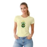 Camisa Feminina Baby Look Brasil Varias Estampas III - Imagem 3