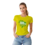 Camisa Feminina Baby Look Rumo ao Hexa Brasil Mapa - Imagem 15
