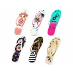 Kit 6 Chinelos Feminino Variados - Imagem 2