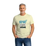 Camisa masculina Dia dos Avós Vovô é Puro Amor - Imagem 6