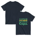 Camiseta Plus Size Masculina Brasil Varias Estampas II - Imagem 20