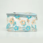 Bolsa Nécessaire Transparente Florido - Imagem 3