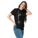 Camisa Feminina Baby Look VW chave - Imagem 6
