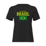 Camisa Feminina Baby Look Brasil Varias Estampas II - Imagem 4