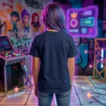 Camiseta Infantil Menina Huntrix - Imagem 9