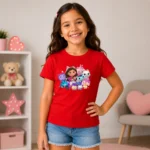 Camiseta Infantil Menina Casa do Gaby e Seus Amigos - Imagem 10