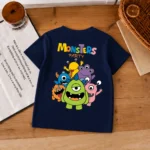 Camiseta Infantil Menino Monsters Party - Imagem 11