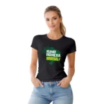 Camisa Feminina Baby Look Rumo ao Hexa Brasil Mapa - Imagem 19