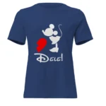 Camisa Feminina Baby Look Dia dos Namorados Metade do Coração Dele - Imagem 13