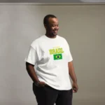 Camisa Masculina Plus Size Brasil Varias Estampas III - Imagem 36
