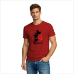Camiseta Masculina Dia dos Namorados Metade Coração Dela - Imagem 12